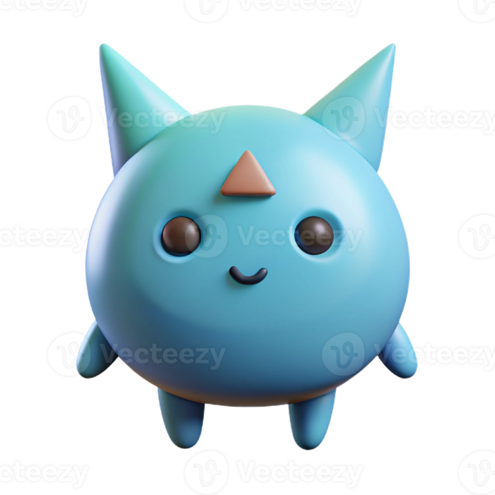 breathtaking dreamy renaissance Circular character with two small, triangular ears. Crisp edges, minimal, flat color with Scalable Design. genuine png
