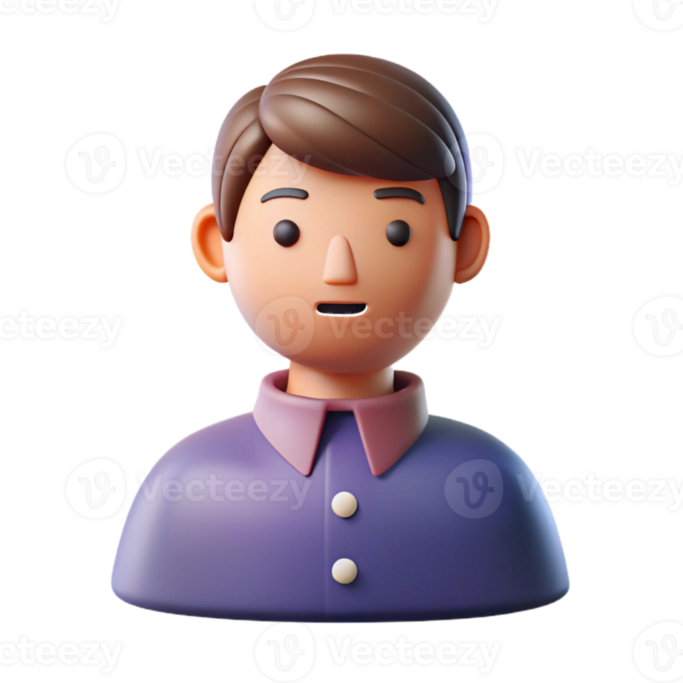 intense glorious A stylized person icon. Flat color, with Scalable Design. authentic png