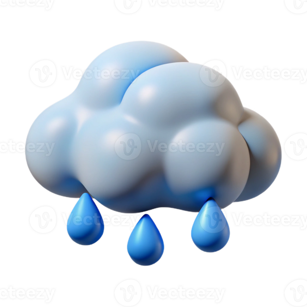 gorgeous rustic Circular cloud with raindrops. Crisp edges, single-weight stroke, minimal design with Scalable Design. crisp png