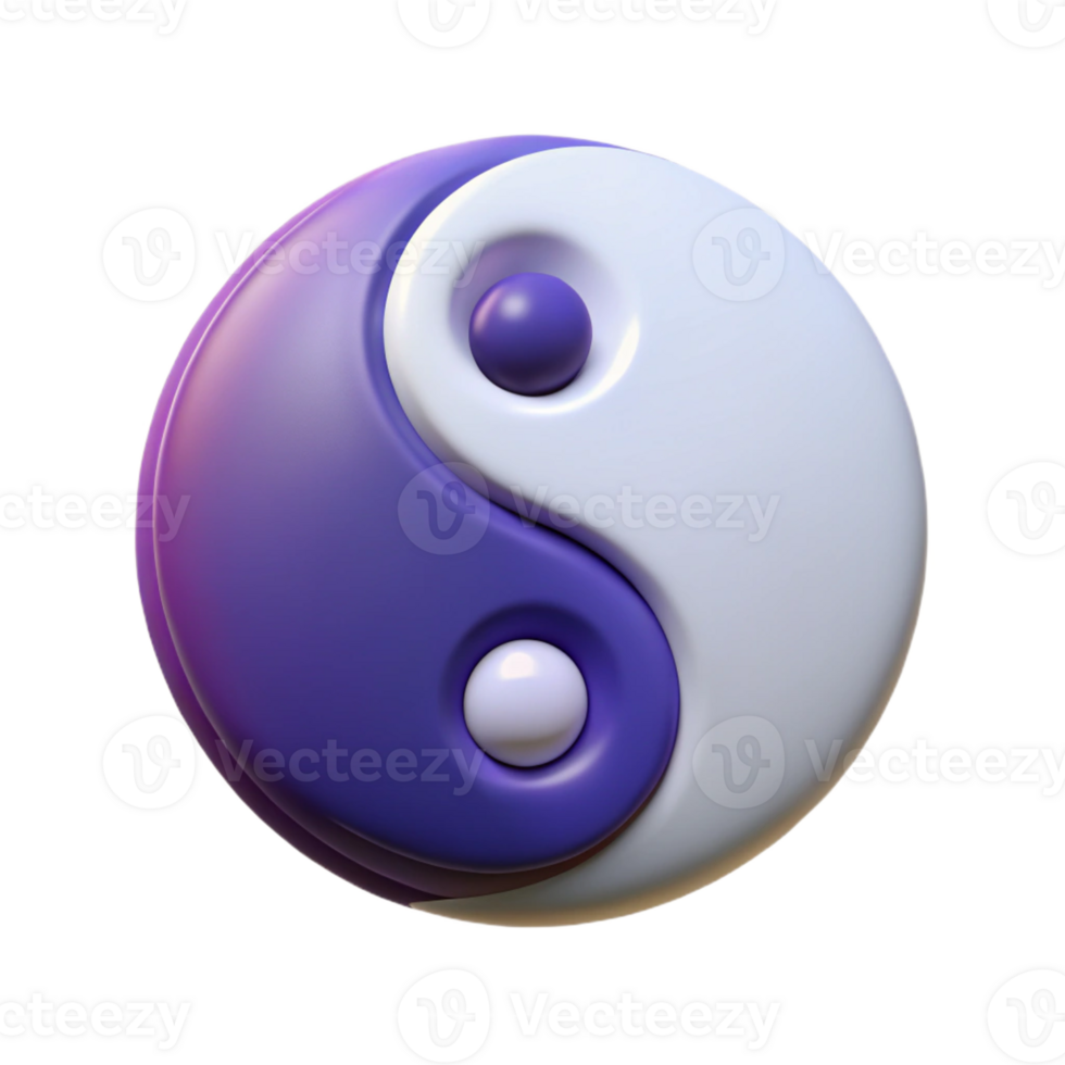 pristine timeless Symmetrical monoline yin yang symbol. Single-weight stroke, flat color, minimal with Scalable Design. png