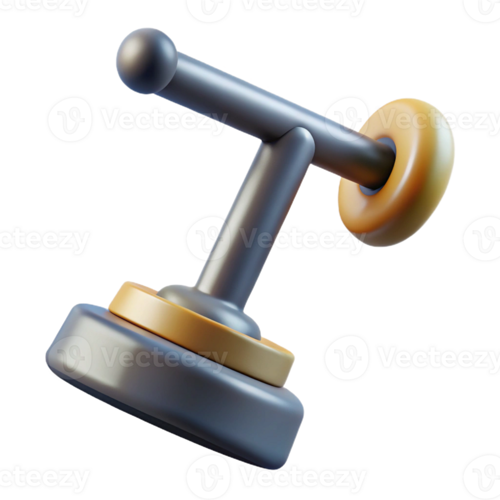 immaculate acclaimed Technical illustration of a lever. Minimal, single-weight stroke, with Scalable Design. png