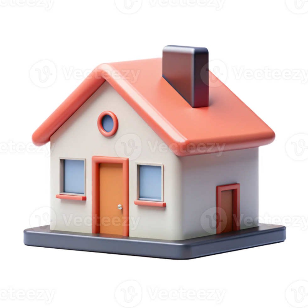 standout abstract Minimalist representation of a house. Clean lines, flat color, single-weight stroke with Scalable Design. expertly shot png