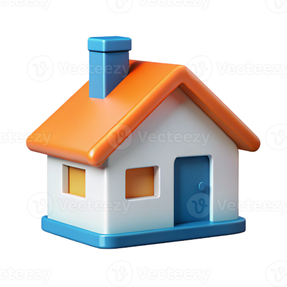 immaculate memorable A minimalist house icon. Roof, walls, chimney. Clean lines, flat color. FORMAT with Scalable Design. png