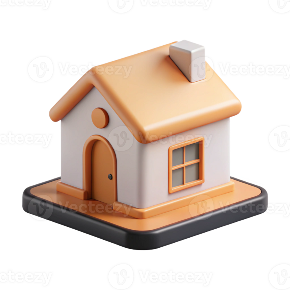 magnificent intense creative Minimal line art of a house. Single-weight stroke, with Scalable Design. precision png