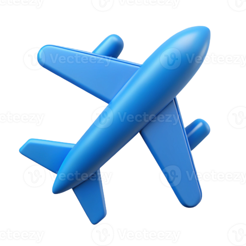 dazzling unparalleled Clean lines airplane icon with minimal design, flat blue color, crisp edges with Scalable Design. png