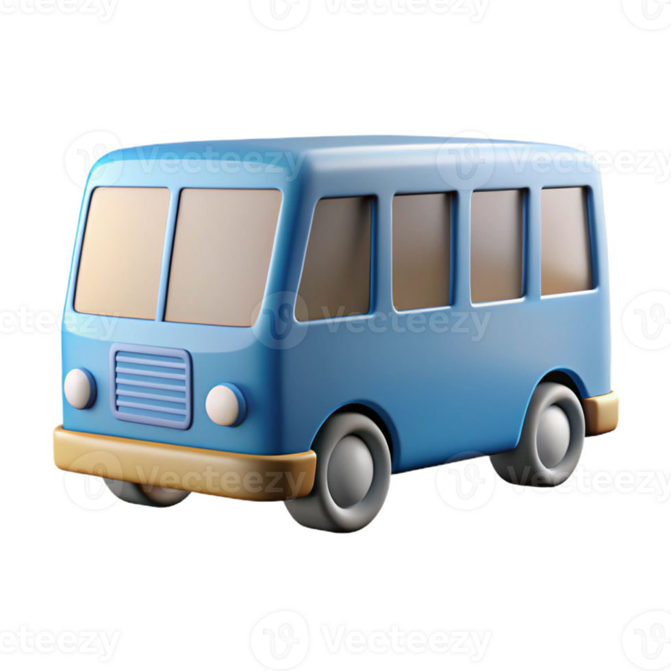 elegant coveted Pictogram of a bus. Clean lines, flat color, minimal with Scalable Design. png