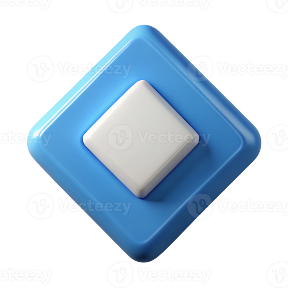 majestic dynamic minimalist Square badge, tilted square inside. Clean lines, single-weight stroke, with Scalable Design. precision png