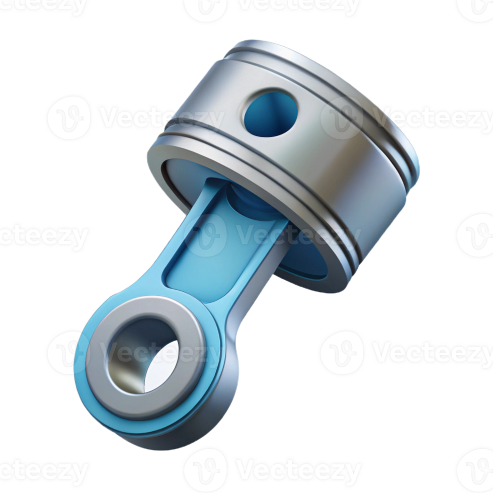 impressive acclaimed Flat color piston design, clean lines, minimal details with Scalable Design. png