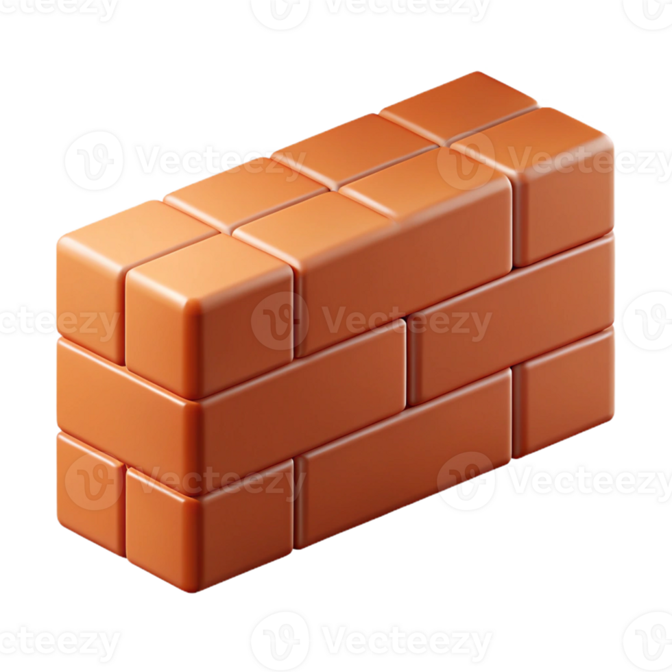 intense glorious Brick pattern, crisp edges, minimal with Scalable Design. exclusive png