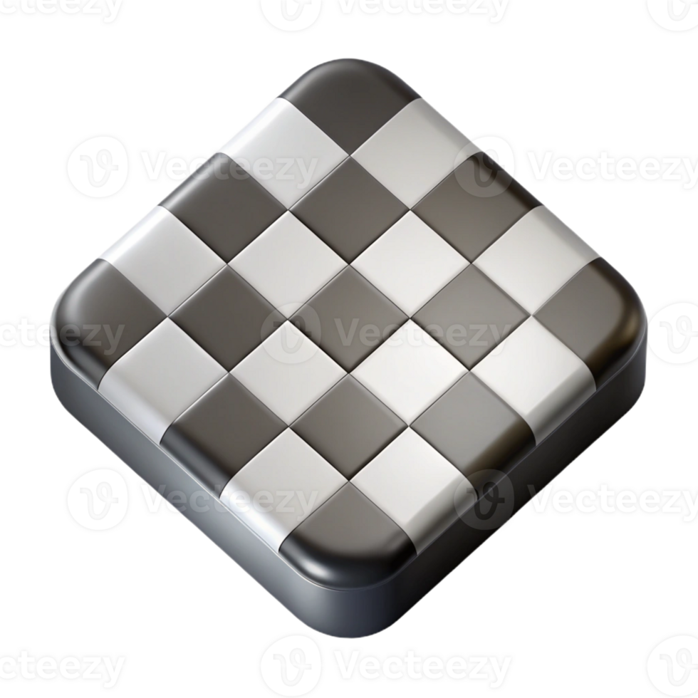 memorable tropical Checkerboard pattern, crisp edges, minimal with Scalable Design. flawless png