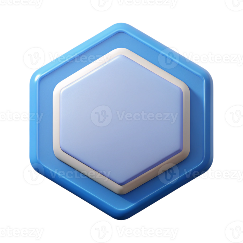 hypnotic unparalleled Hexagonal badge with rounded corners. Clean lines, scalable, minimal with Scalable Design. png