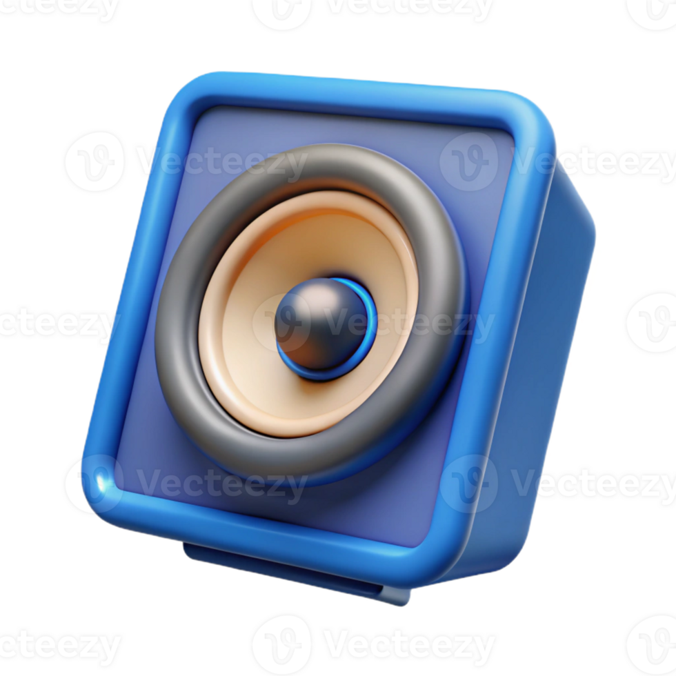 dazzling sought-after Pictogram of a speaker. Single-weight stroke, symmetrical, flat color with Scalable Design. png