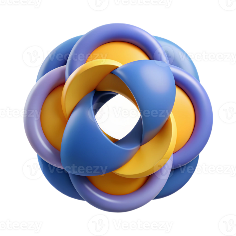 rare surreal Geometric composition of overlapping circles. Crisp edges, flat color, single-weight stroke with Scalable Design. authentic png