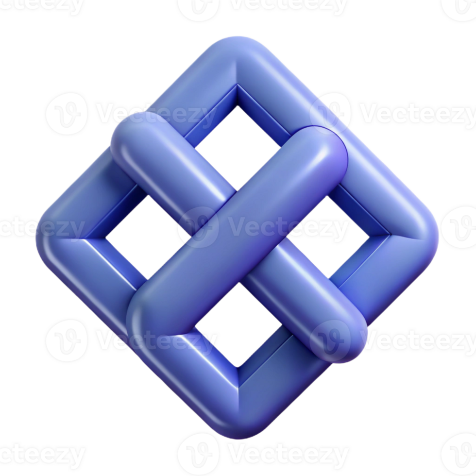 alluring gothic Interlocking squares, crisp edges, flat color, minimal design with Scalable Design. genuine png