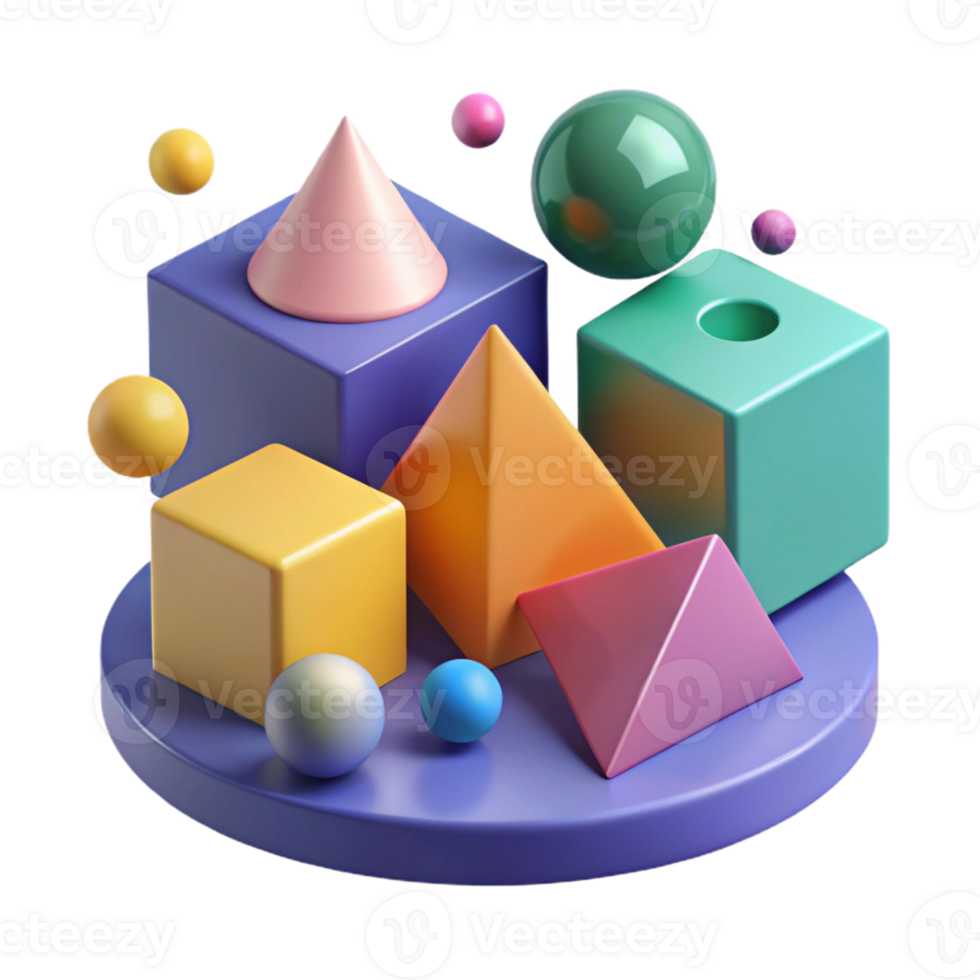 dazzling dreamy bohemian Geometric, scalable design of a cube. Single-weight stroke, flat color with Scalable Design. perfect clarity png