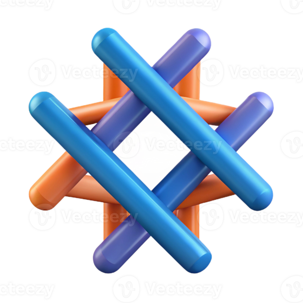 magnificent urban Intersecting lines creating a minimal, scalable design. Crisp edges, flat colors with Scalable Design. authentic png