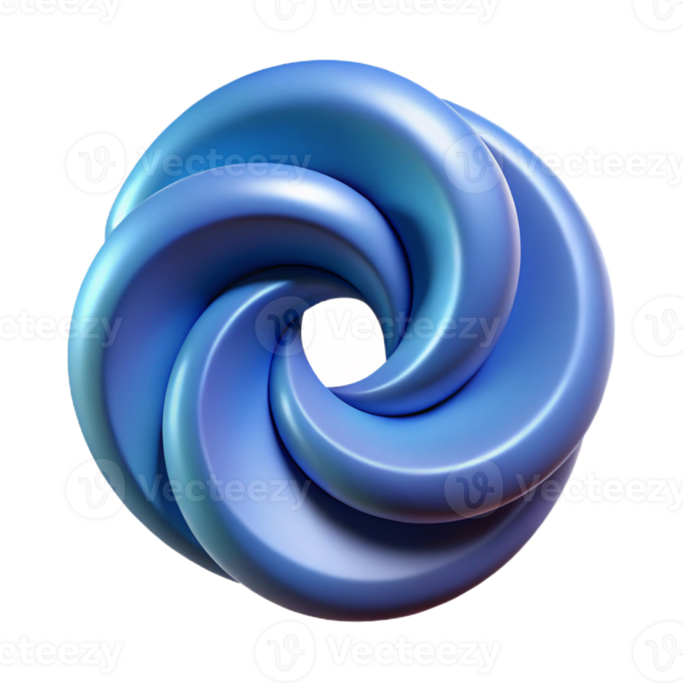 intense vibrant Abstract symbol of change. A swirling spiral. Crisp edges. Single-weight stroke. with Scalable Design. high resolution png