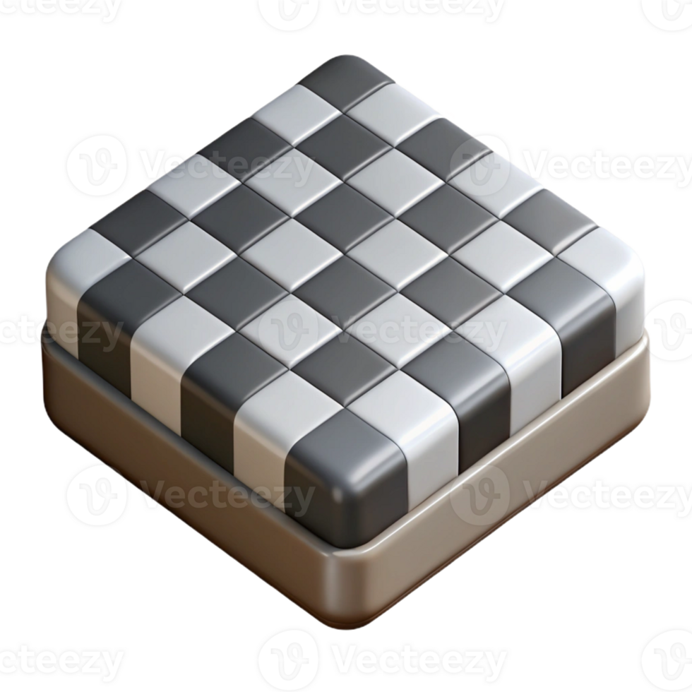memorable retro Checkerboard pattern, crisp edges, minimal with Scalable Design. impeccable png