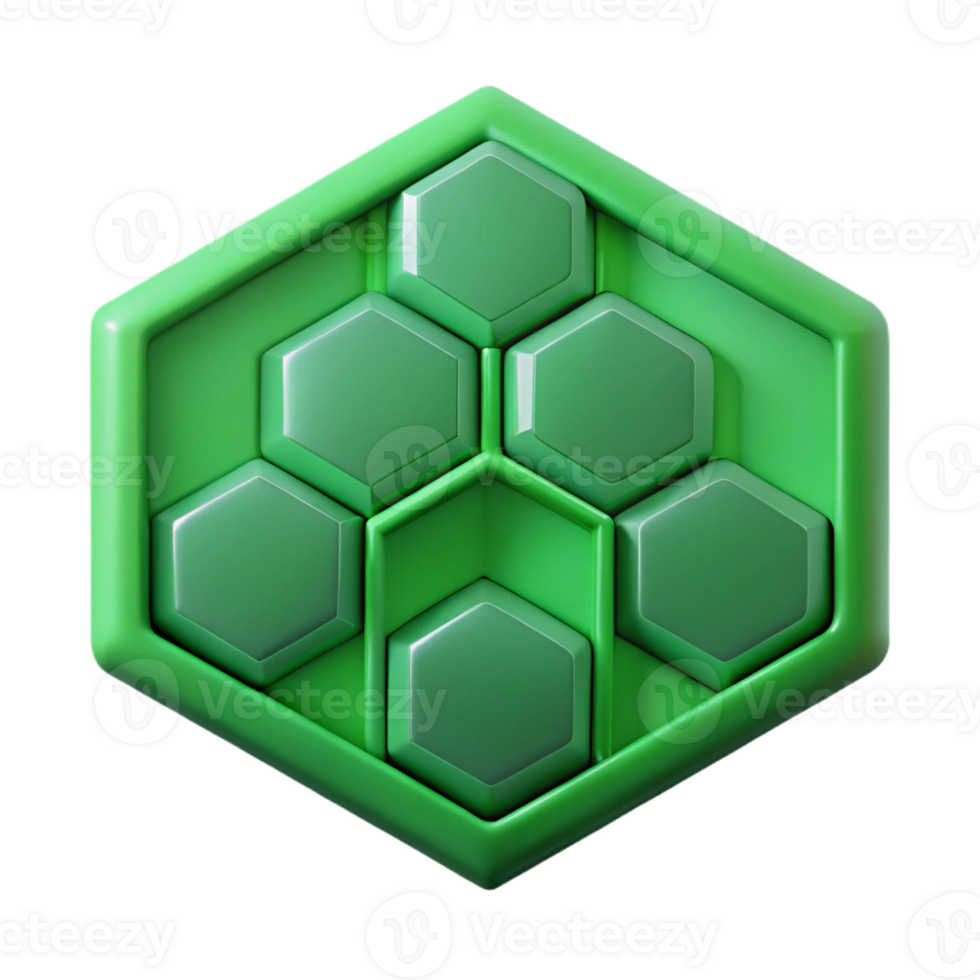 dramatic spectacular Symmetrical, hexagonal grid pattern. Crisp edges, green flat color. with Scalable Design. perfect clarity png