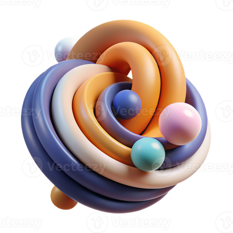 impressive urban Abstract composition of curved lines and circles. Clean lines, flat color, with Scalable Design. museum quality png