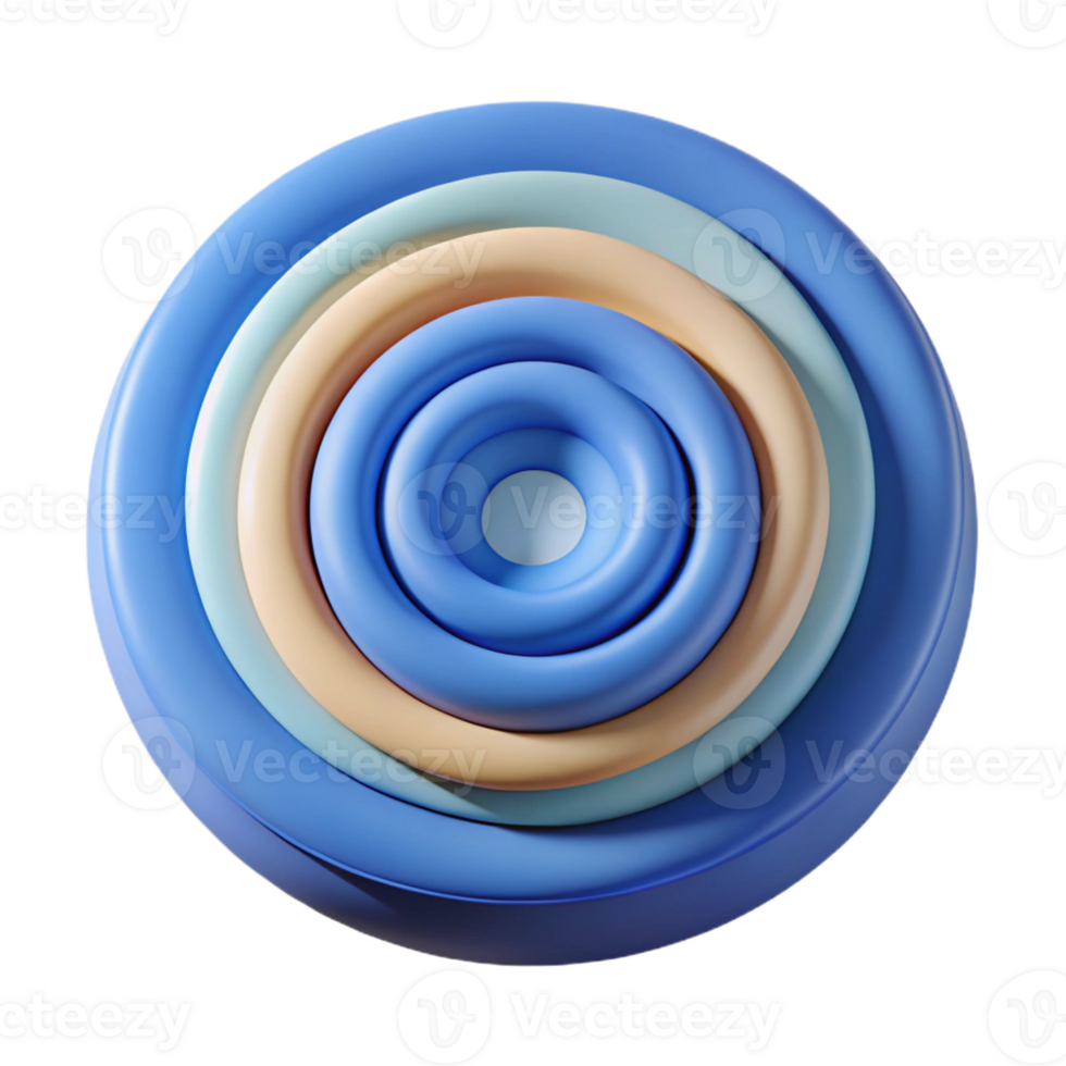 harmonious magnificent Abstract pattern of concentric circles. Flat color, single-weight stroke with Scalable Design. handcrafted png