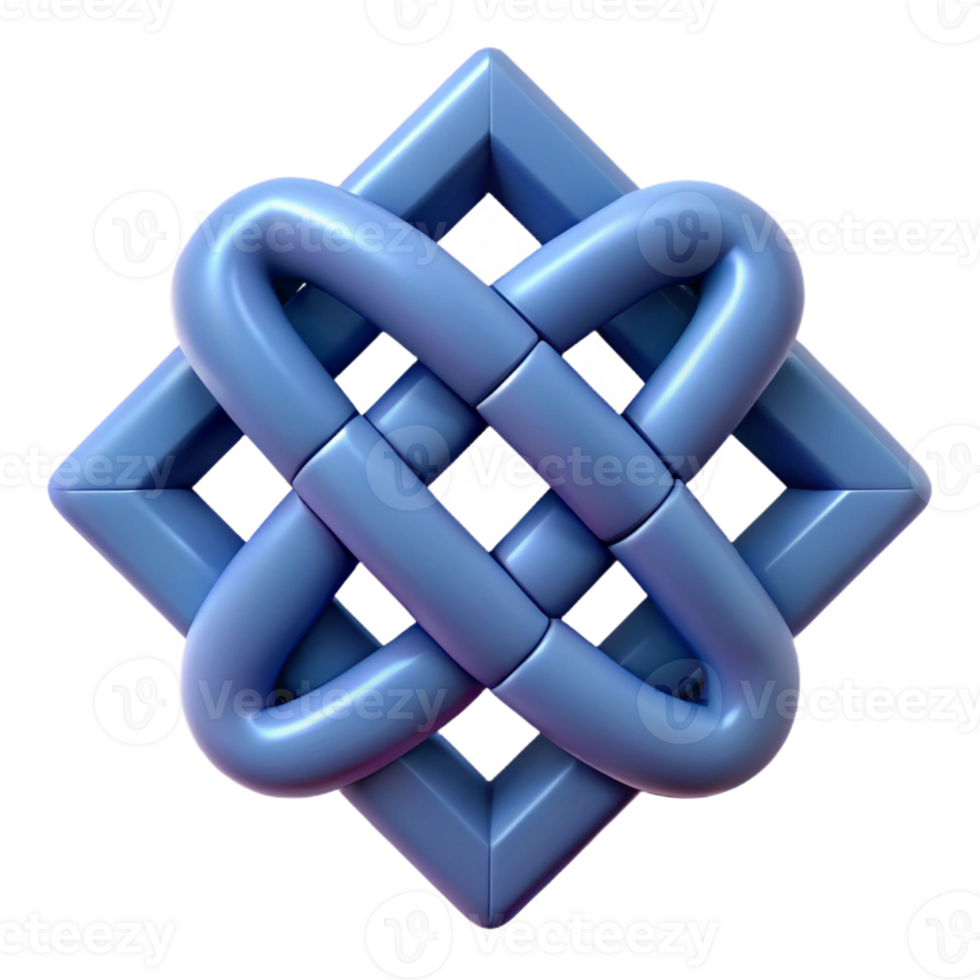 immaculate modern Geometric pattern of interlocking squares. Symmetrical, flat color, crisp edges with Scalable Design. sharp png