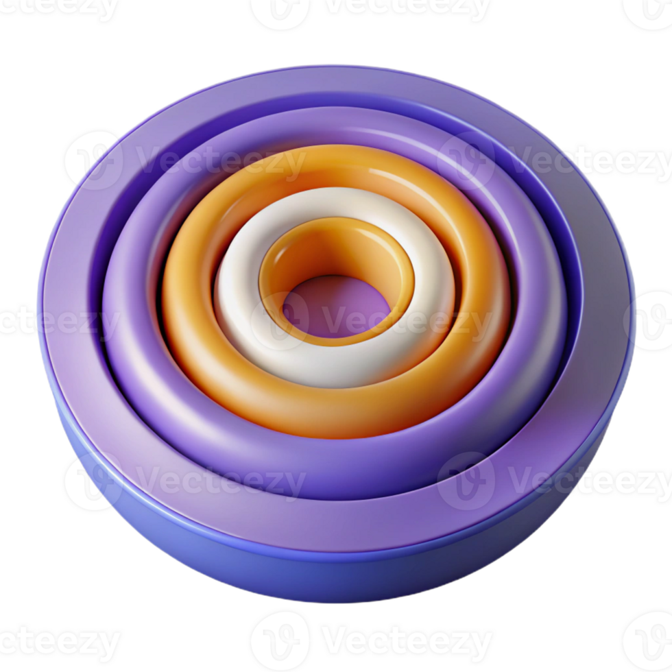 ethereal picturesque Minimal concentric circles, scalable, sharp edges with Scalable Design. fine detail png