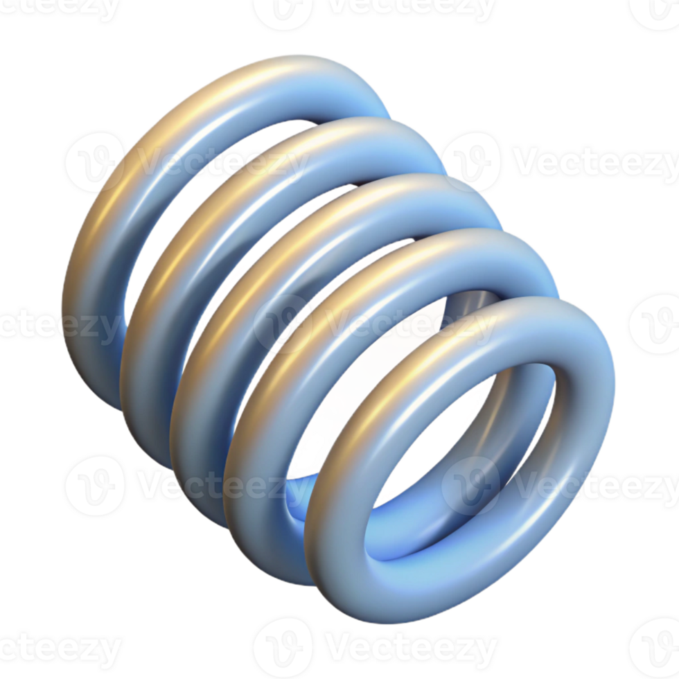 sumptuous baroque Technical illustration of a spring. Scalable, minimal, single-weight stroke with Scalable Design. professional png