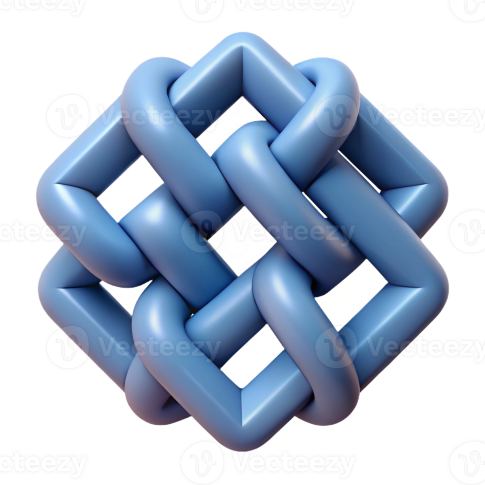 majestic exemplary Geometric pattern of interlocking squares. Crisp edges, with Scalable Design. png
