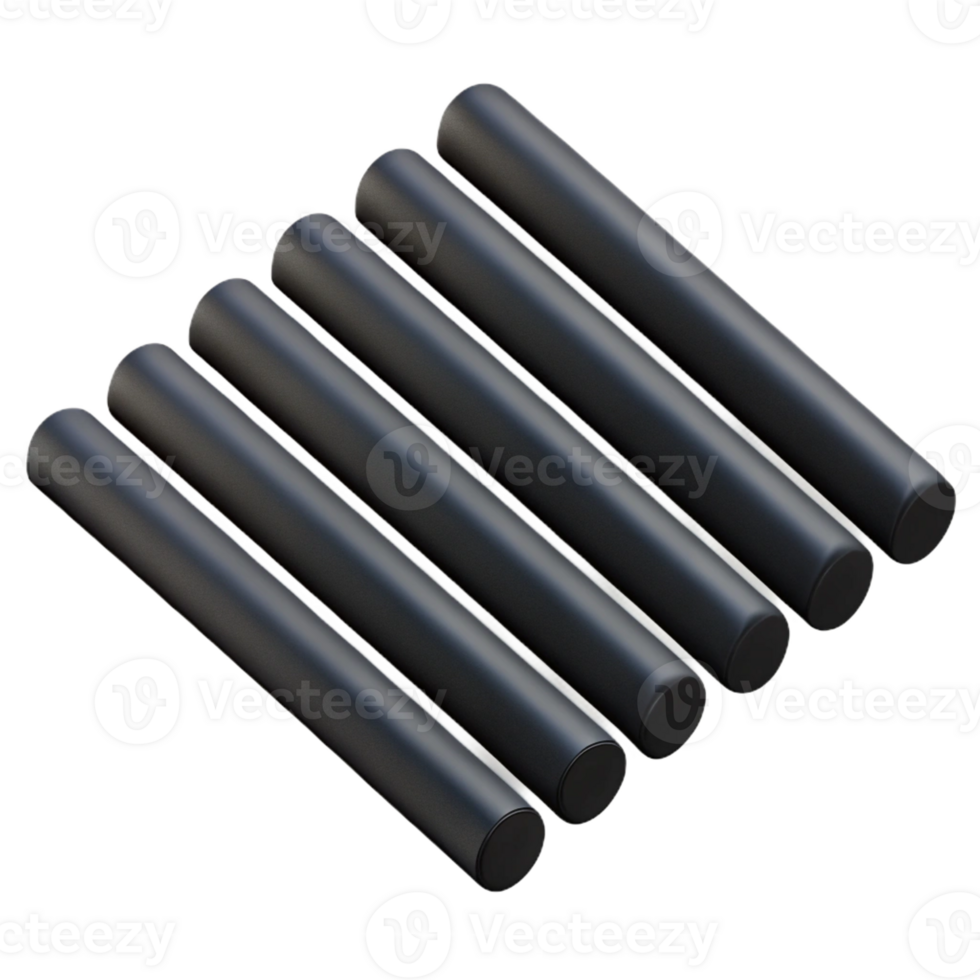 impressive avant-garde Five parallel lines, varying thicknesses, solid black. Crisp edges, with Scalable Design. precision png