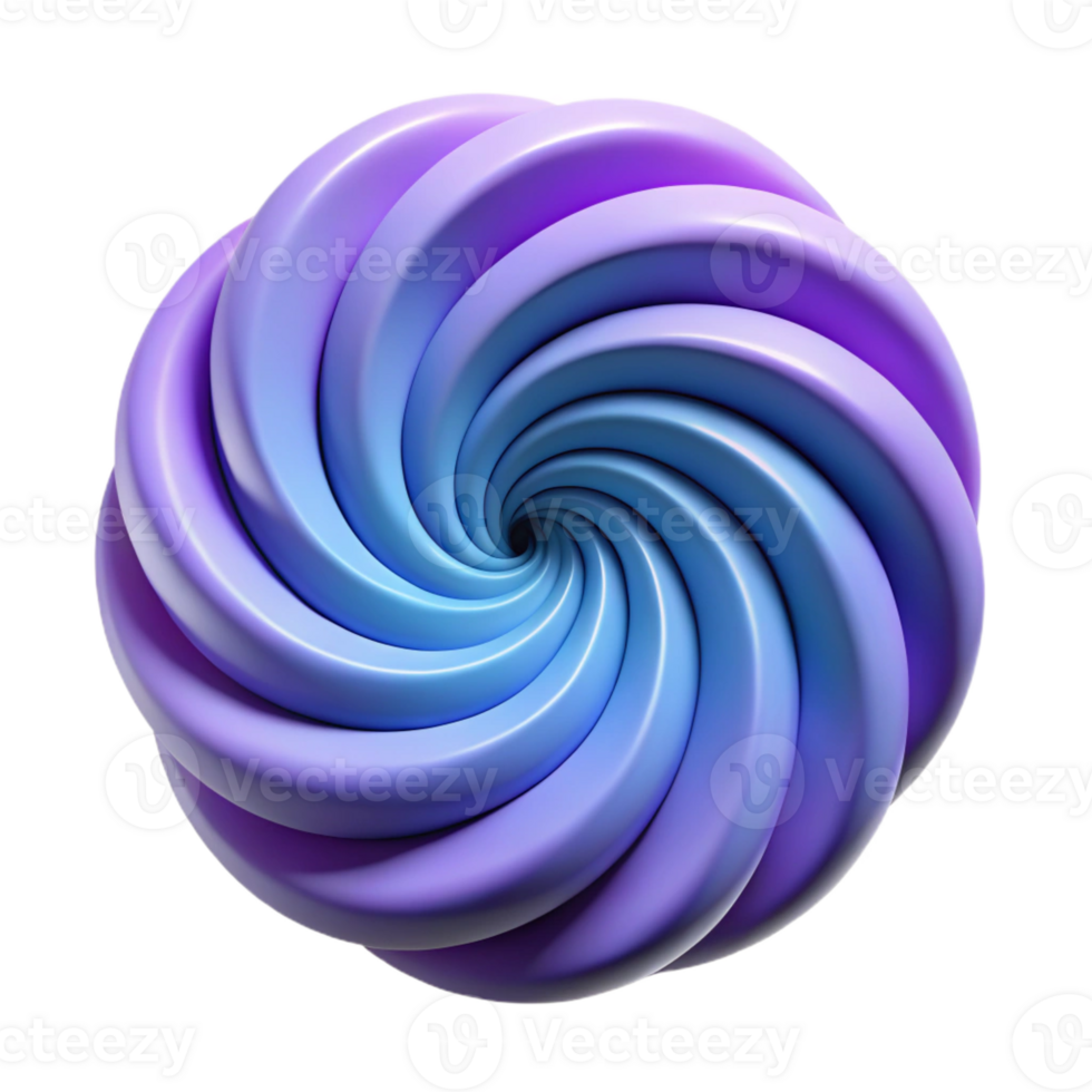dazzling rare Symmetrical spiral shape. Flat color, clean lines, with Scalable Design. png