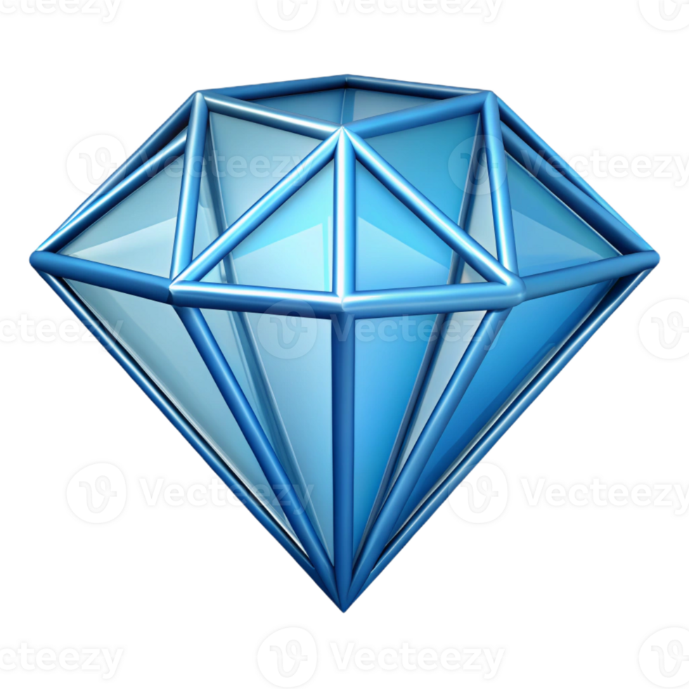 sumptuous calm elegant Geometric outline of a diamond. Crisp edges, symmetrical with Scalable Design. gallery standard png