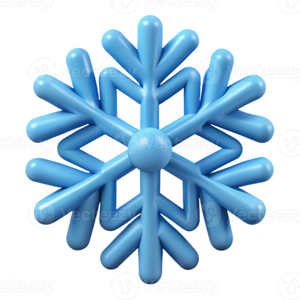 extraordinary rare Symmetrical snowflake with clean lines. Flat color, sharp edges. with Scalable Design. png