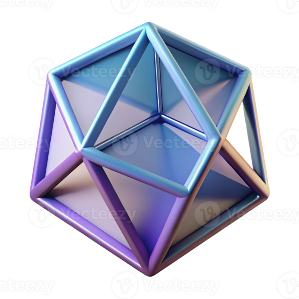 harmonious breathtaking Geometric monoline pentagon. Scalable, single-weight stroke, flat color with Scalable Design. premium png