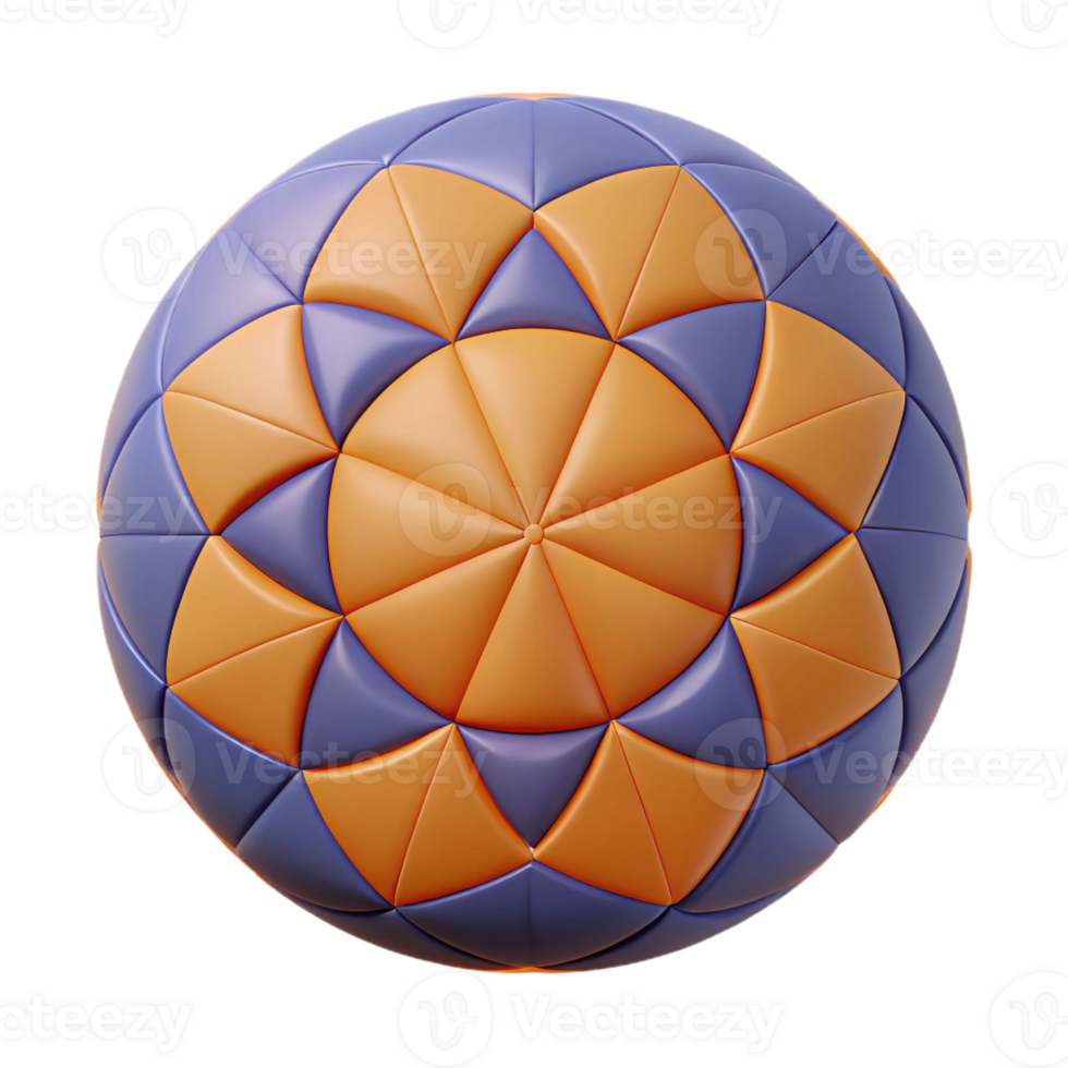 radiant minimalist Geometric, flat color circle pattern. Symmetrical design, with Scalable Design. detailed png