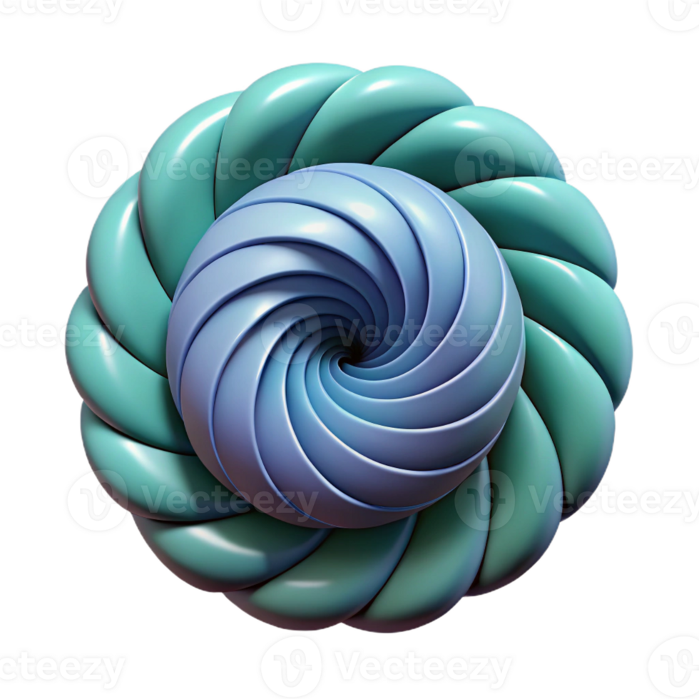 pristine romantic coastal Geometric spiral pattern, single-weight stroke, with Scalable Design. crisp png