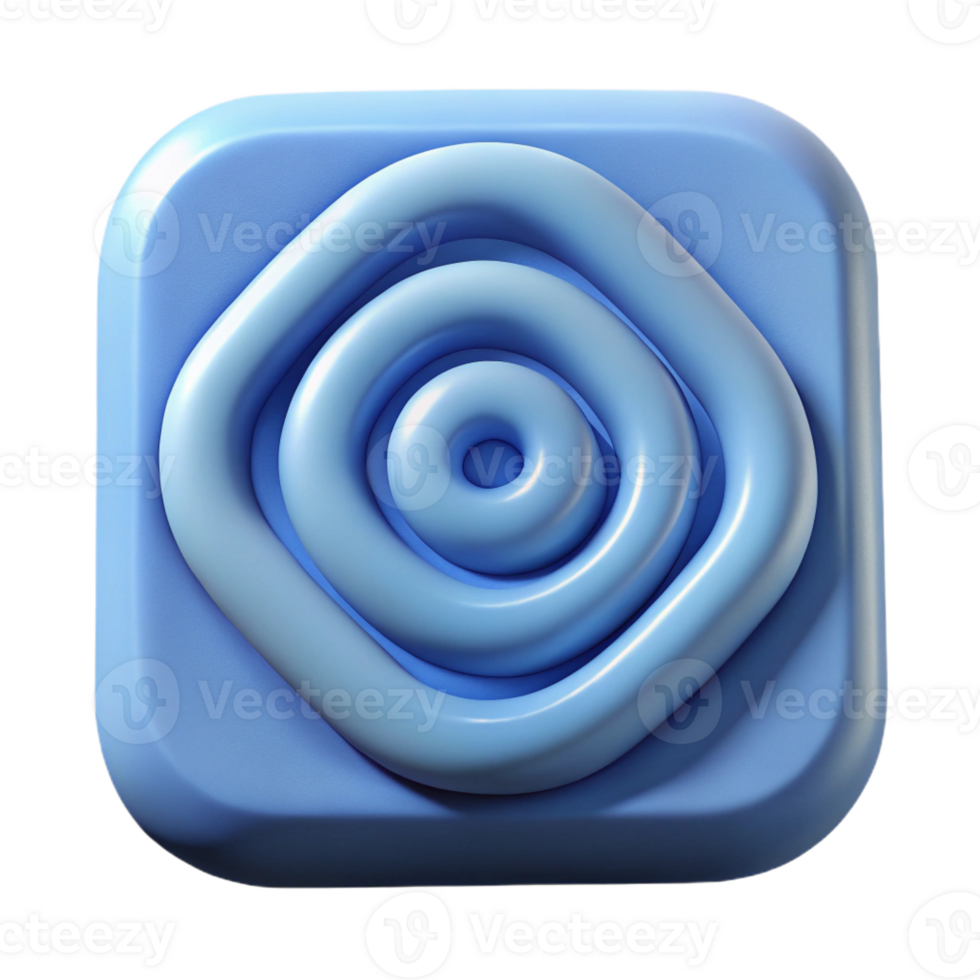 mesmerizing reflective urban Square spiral pattern, single-weight stroke, clean lines with Scalable Design. impeccable png