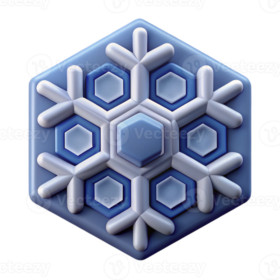 striking calm traditional Symmetrical snowflake icon with sharp edges. Minimal, with Scalable Design. museum quality png