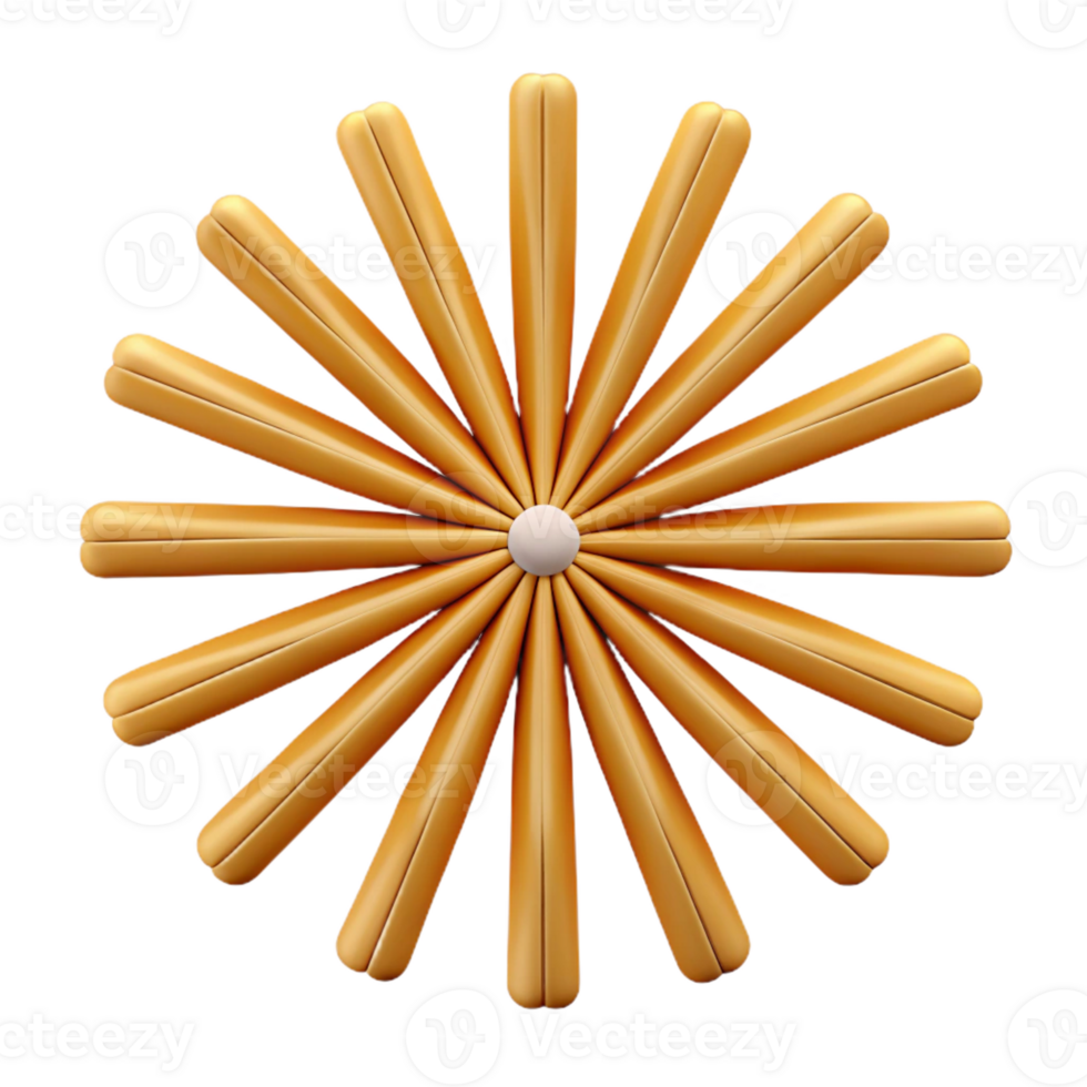 immaculate rustic Geometric pattern of radiating lines. Minimal, flat color with Scalable Design. artisan png