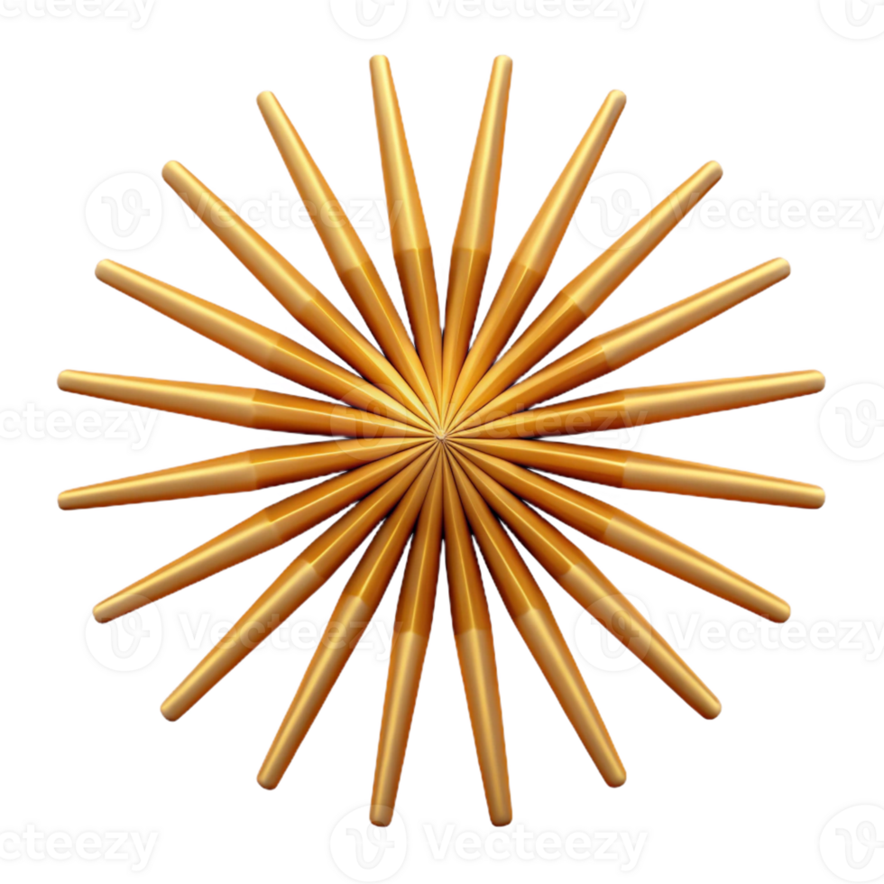 vibrant whimsical minimalist Geometric pattern of radiating lines from a central point. Minimal, flat color, with Scalable Design. masterfully captured png