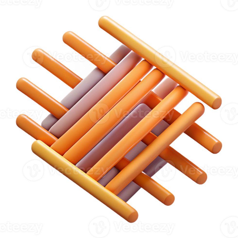 majestic distinctive Abstract composition of parallel lines. Crisp edges, single-weight stroke with Scalable Design. png