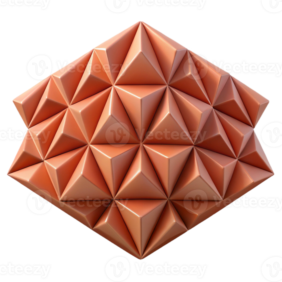 rare vintage Geometric pattern with repeating triangles. Crisp edges. Flat color with Scalable Design. expertly shot png