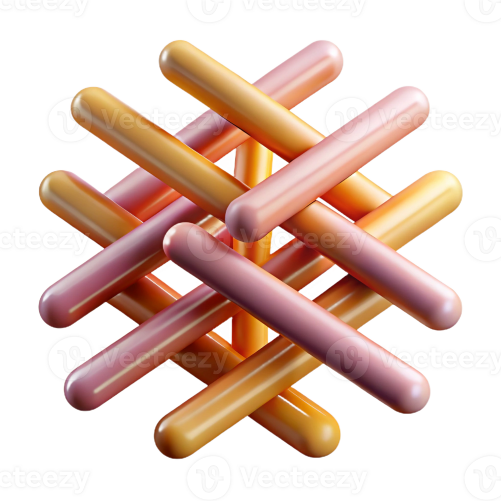 breathtaking organic Abstract composition of perpendicular lines. Crisp edges, single-weight stroke with Scalable Design. high resolution png