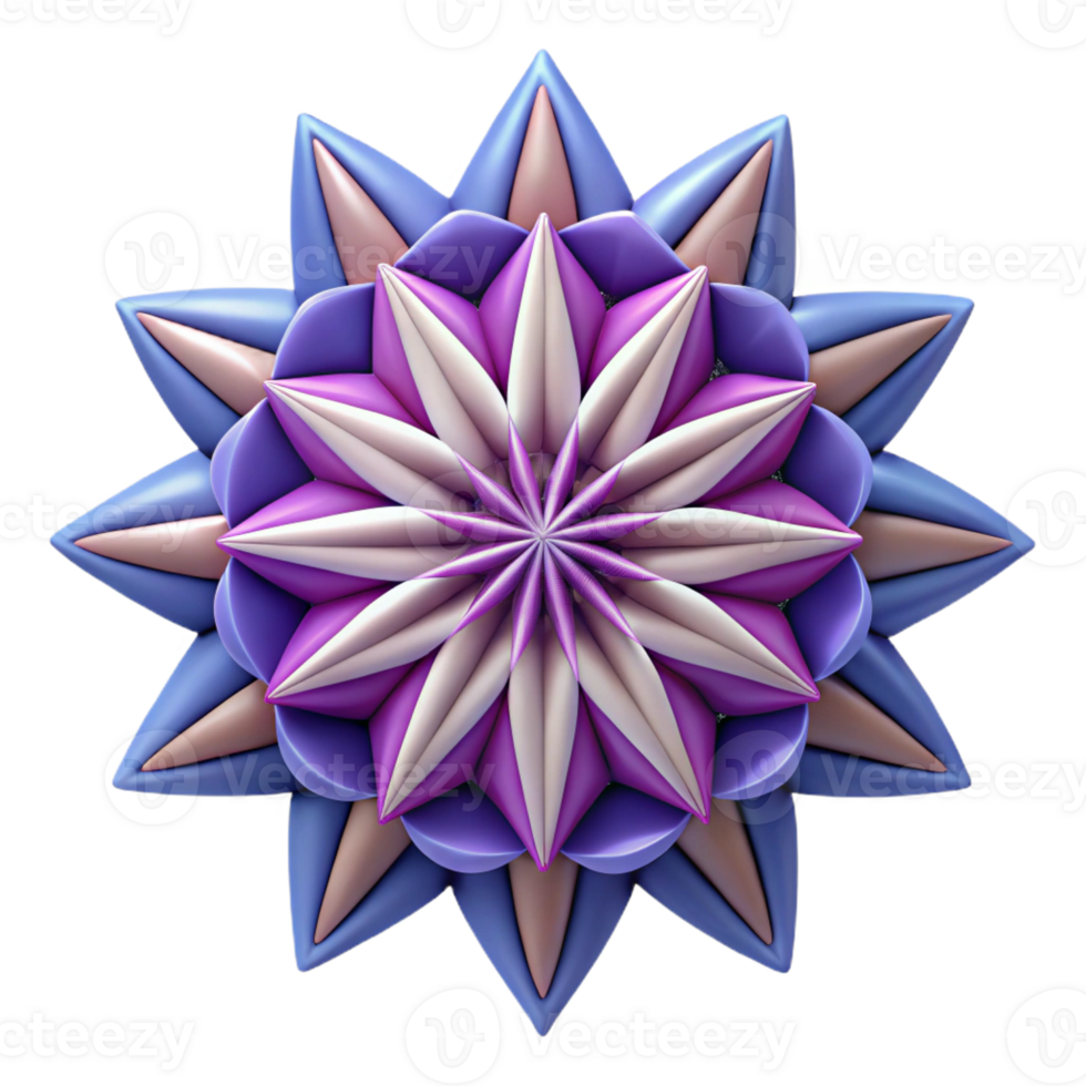 bold wonderful Symmetrical abstract pattern with sharp edges and flat color. with Scalable Design. gallery standard png