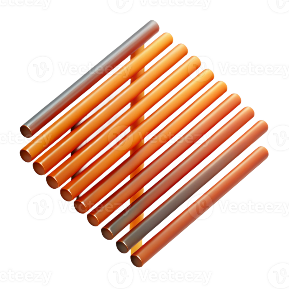immaculate contemporary Abstract composition of parallel lines. Crisp edges, single-weight stroke with Scalable Design. crisp png