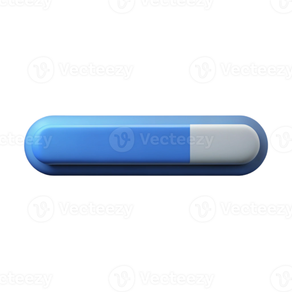 standout contemporary A simple progress bar icon. Clean lines, crisp edges, minimal design with Scalable Design. precision png