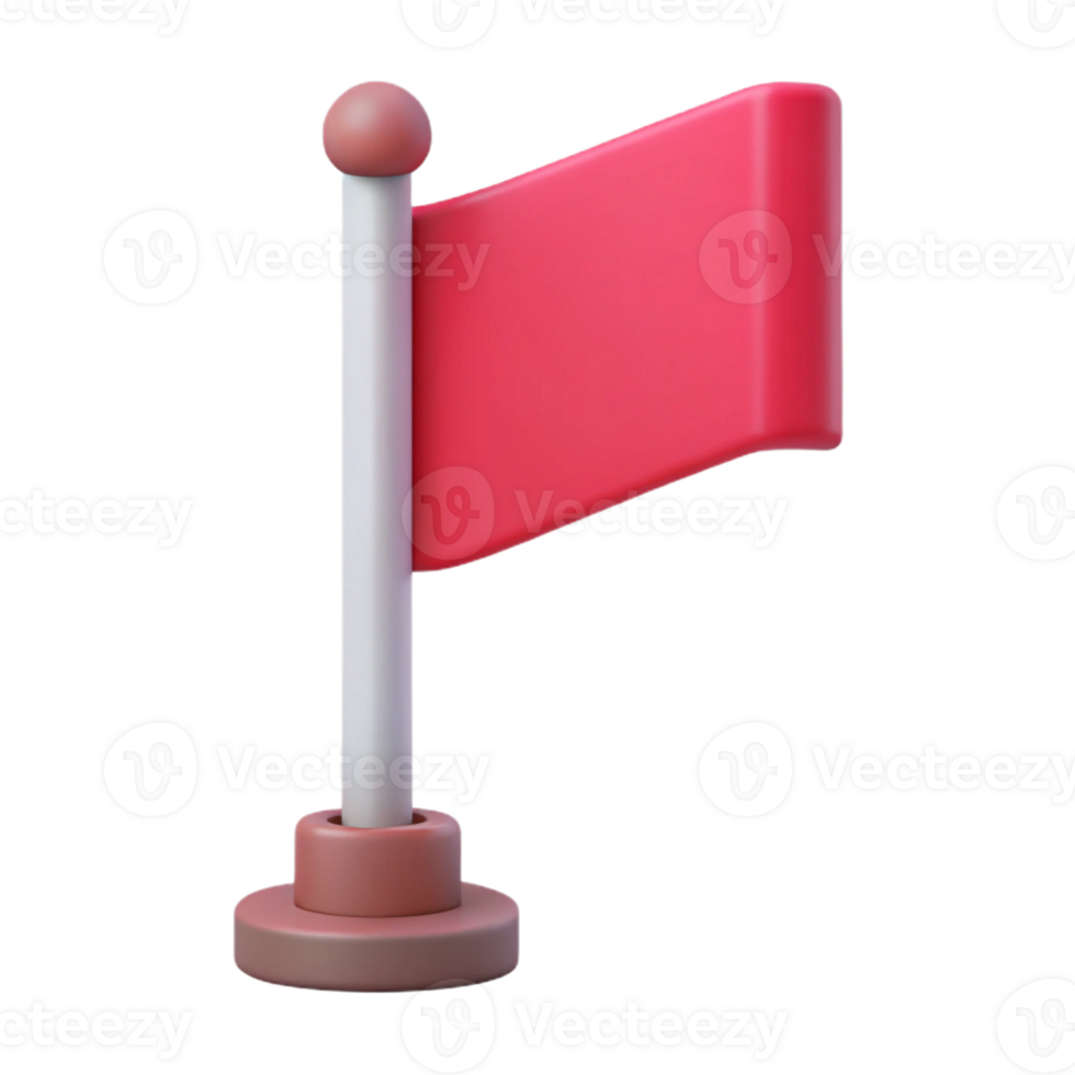 sought-after urban Flag icon. Rectangular, pole. Scalable, flat color with Scalable Design. high quality png