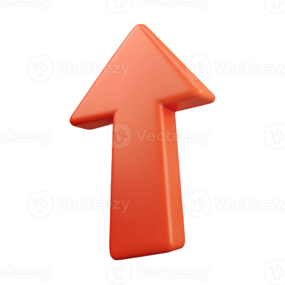 exemplary gothic Arrow pointing up, sharp edges, flat color. Minimal design, with Scalable Design. impeccable png