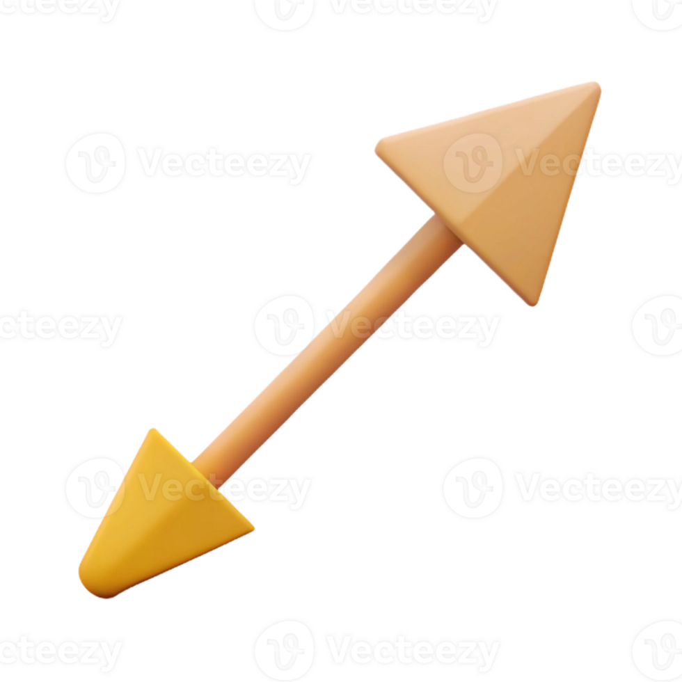 majestic unparalleled Simple geometric arrow, flat color, clean lines. Minimal, with Scalable Design. png