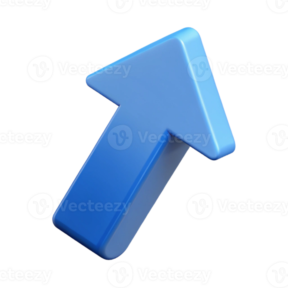 fascinating distinguished Isometric arrow pointing upwards. Minimal, scalable, single-weight stroke with Scalable Design. png
